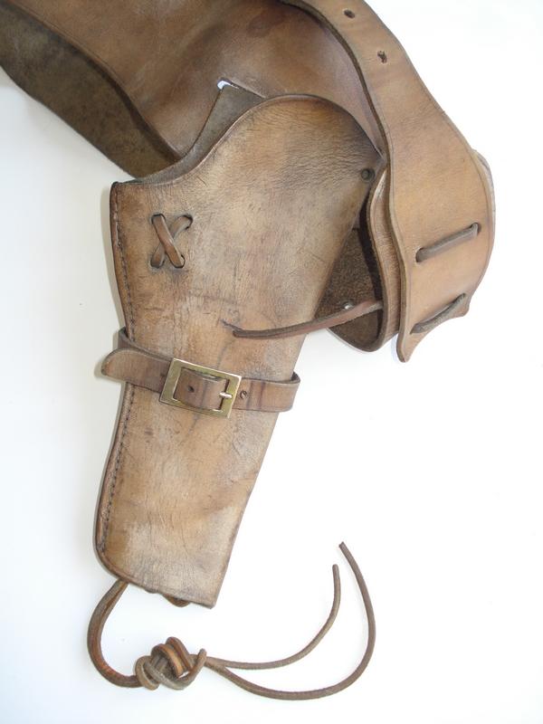 Western Style Leather Gun Rig