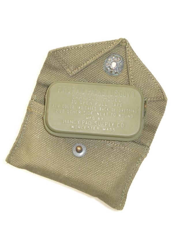 WW2 U.S Carlisle Dressing & Pouch, 1945 Dated