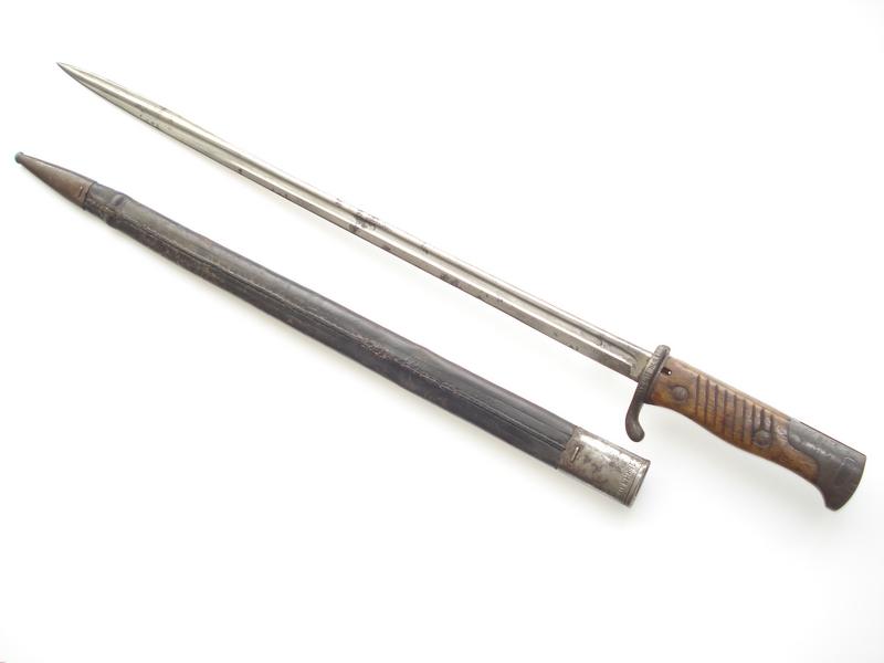 Imperial German S98 Bayonet With Matching Unit Markings