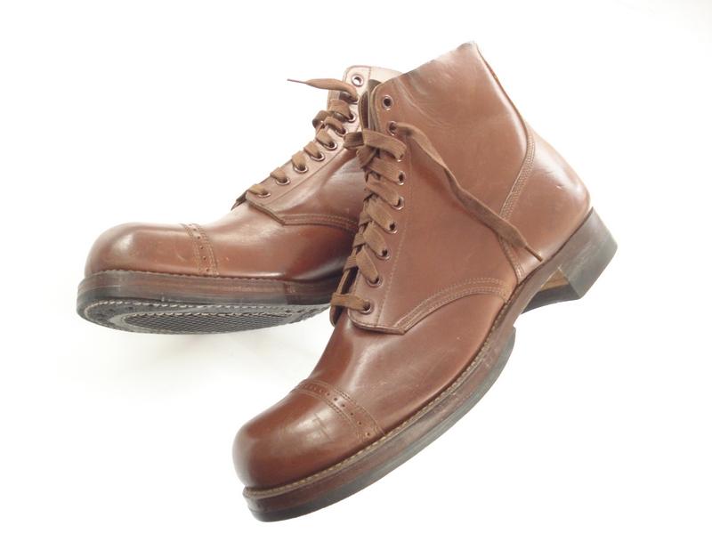 WW2 U.S Type 2 'Service Shoe' Unissued Condition