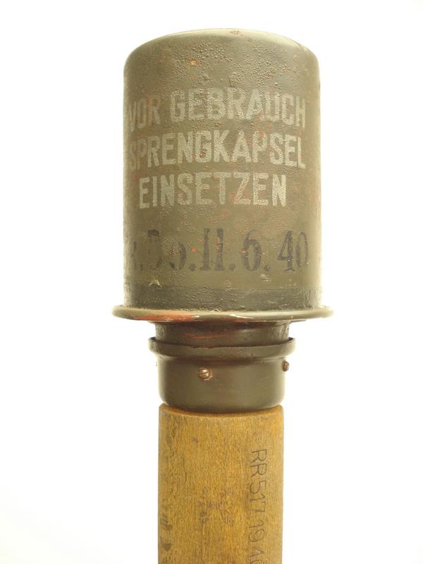 WW2 German M24 H.E Stick Grenade, 1940 Dated