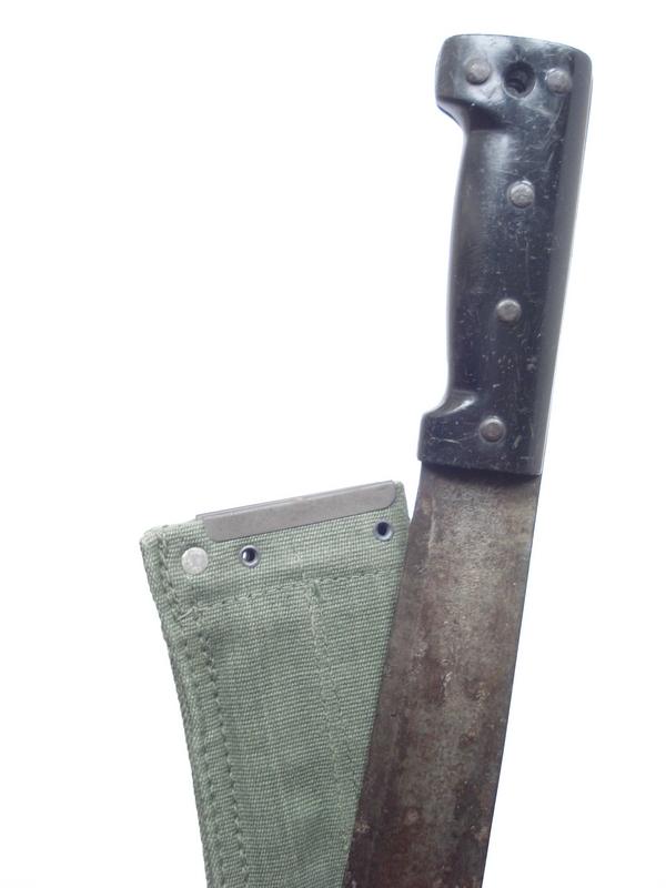 Late War Pattern British Machete & P'44 Sheath