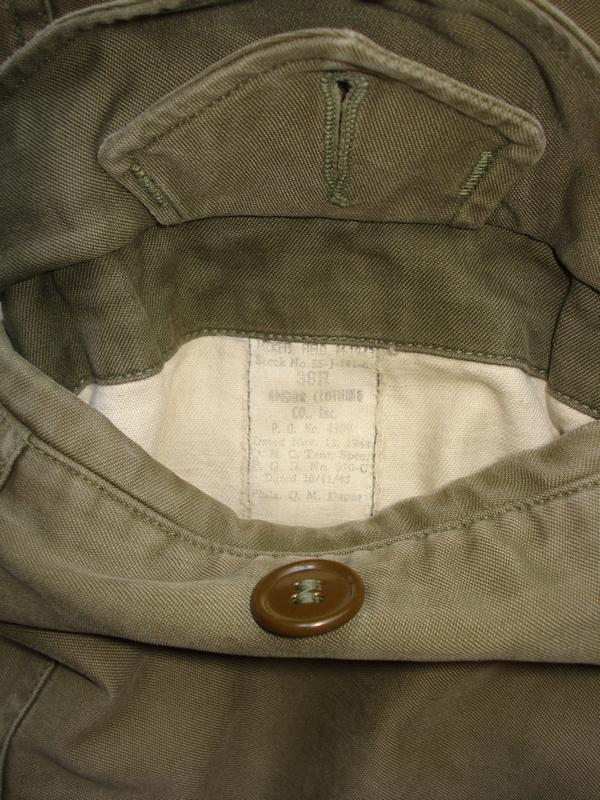 AG Militaria | WW2 U.S M-43 Jacket, 1943 Dated