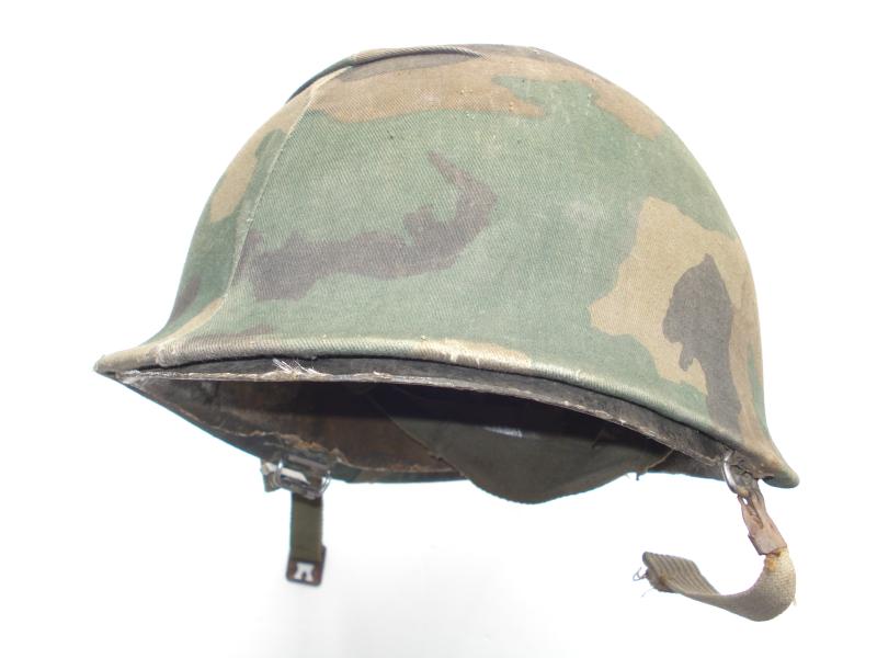 Argentine Helmet With Camouflage Cover