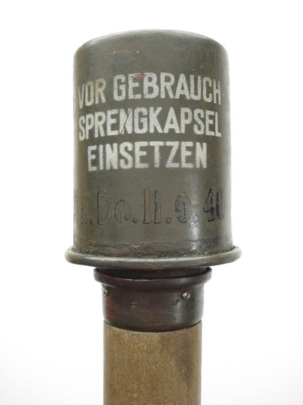 Inert WW2 German M24 H.E Stick Grenade, 1940 Dated