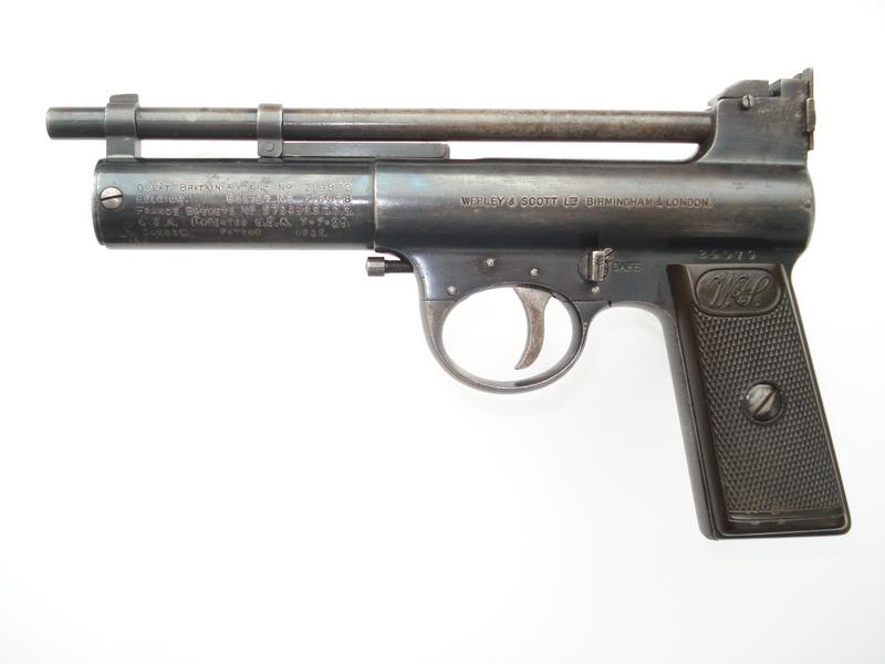 Rare, Pre-War Webley MkII Target Air Pistol