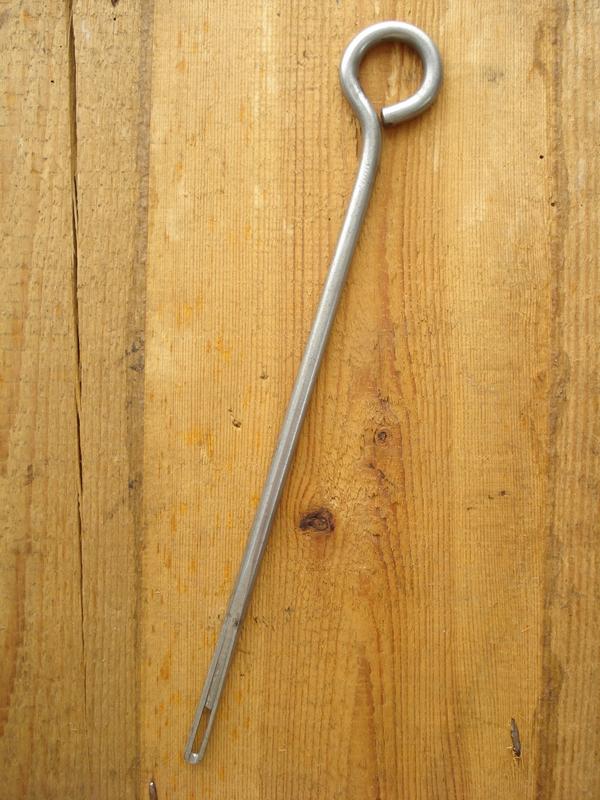 British War Economy Steel Pistol Cleaning Rod