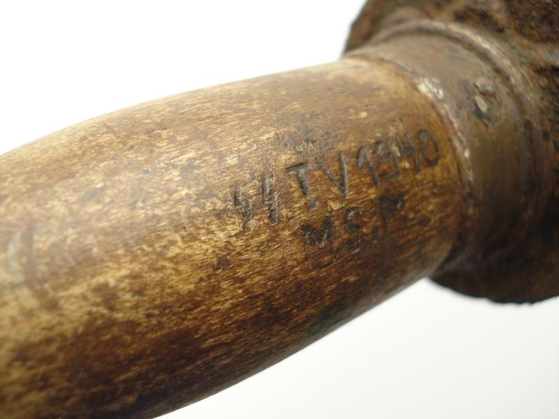 Rare SS M24 Stick Grenade, 1940 Dated