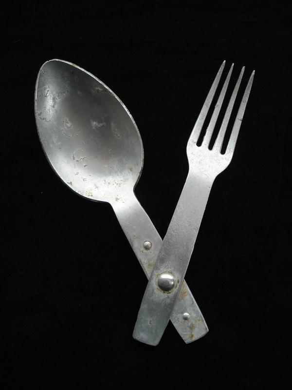 WW2 German Service Issue Combination Fork & Spoon