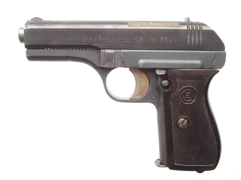 Deactivated WW2 German CZ 27 Post-War Norwegian Police Re-Issue