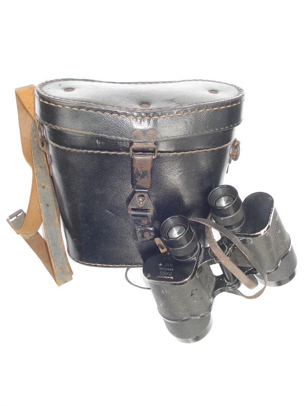 WW2 German 7x50 Binoculars & Case