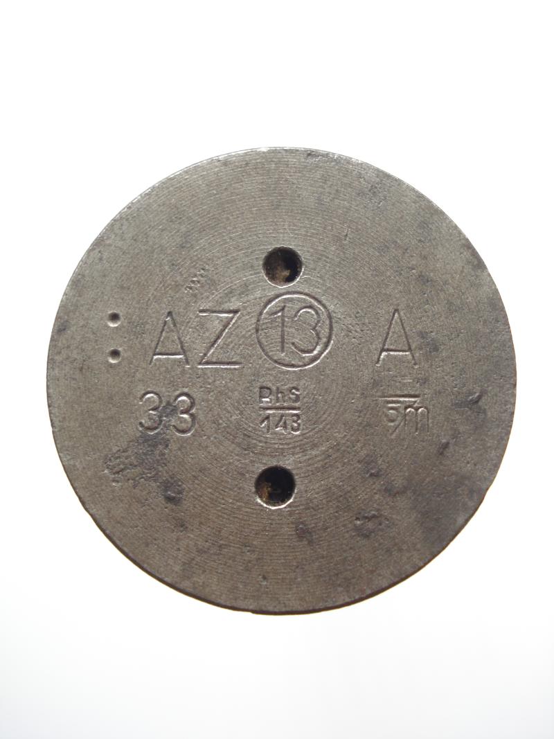 WW2 German Incendiary Bomb Steel Tile-Breaker Nose