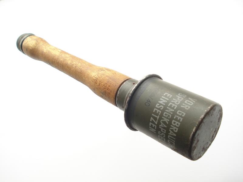 WW2 German M24 Stick Grenade, Matching Maker & Date