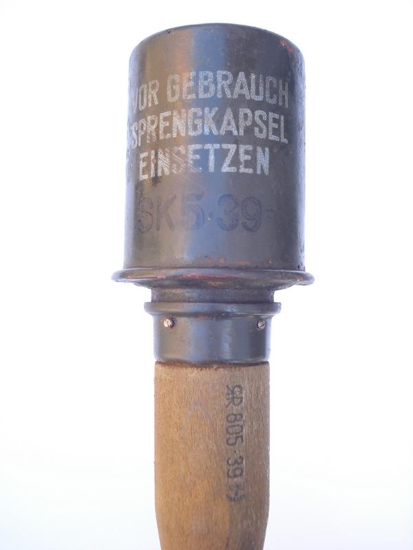 WW2 German M24 Stick Grenade, 1939 Dated