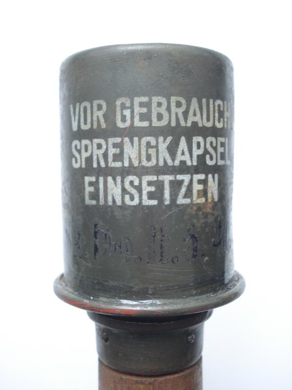 WW2 German M24 H.E Stick Grenade, 1940 Dated