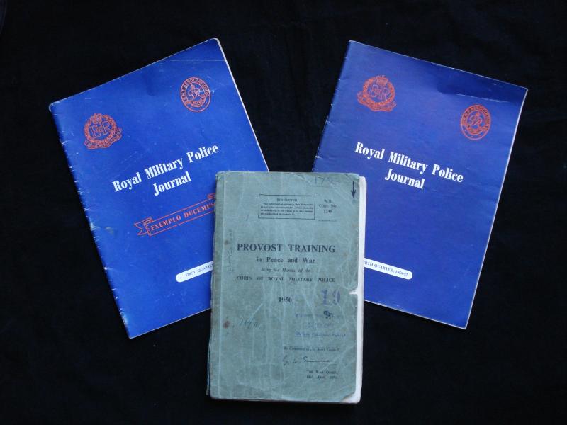 Post-War Military Police Paperwork Lot