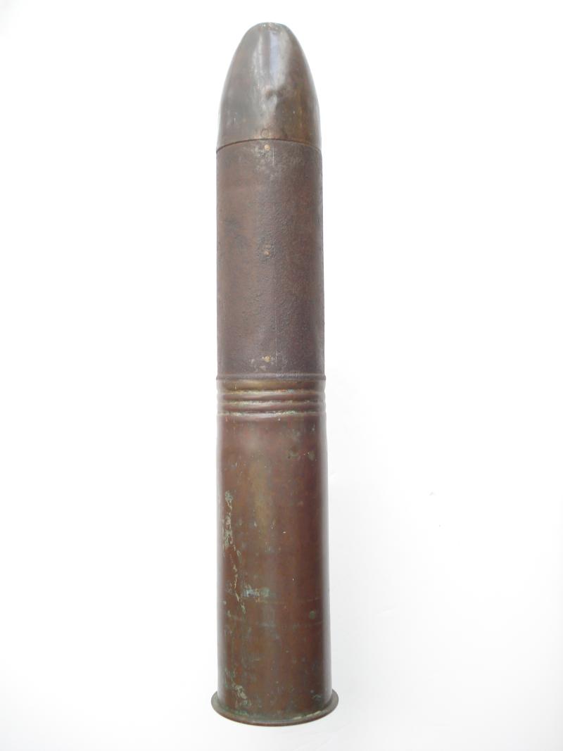 WW1 Imperial German 7.7cm Canister Round
