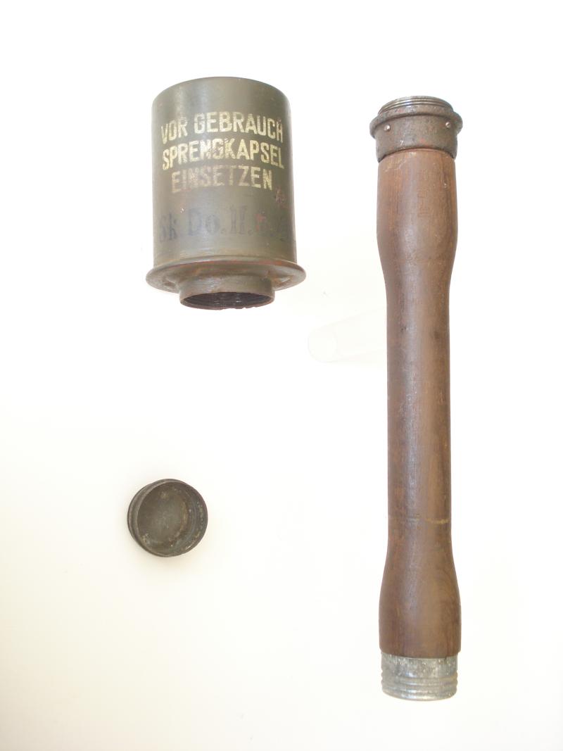 WW2 German M24 H.E Stick Grenade, 1940 Dated