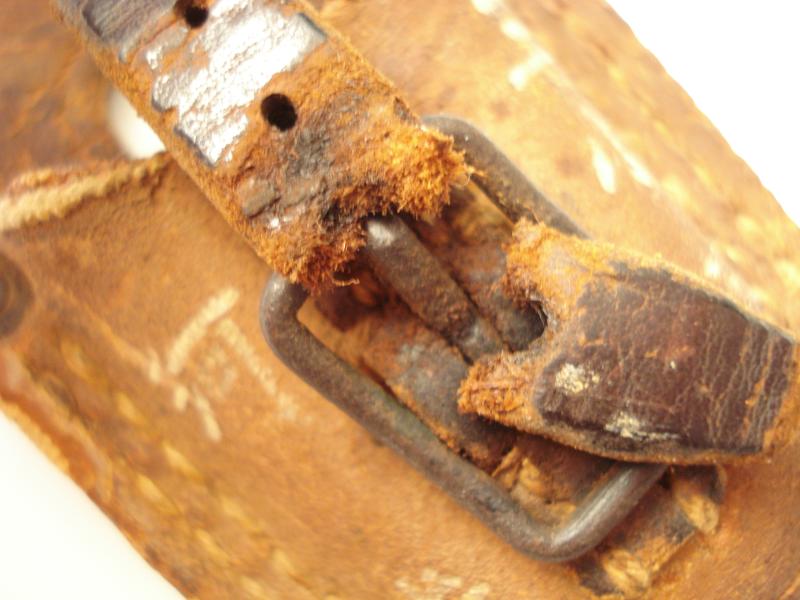 WW2 Japanese Rubberized Fabric Bayonet Frog