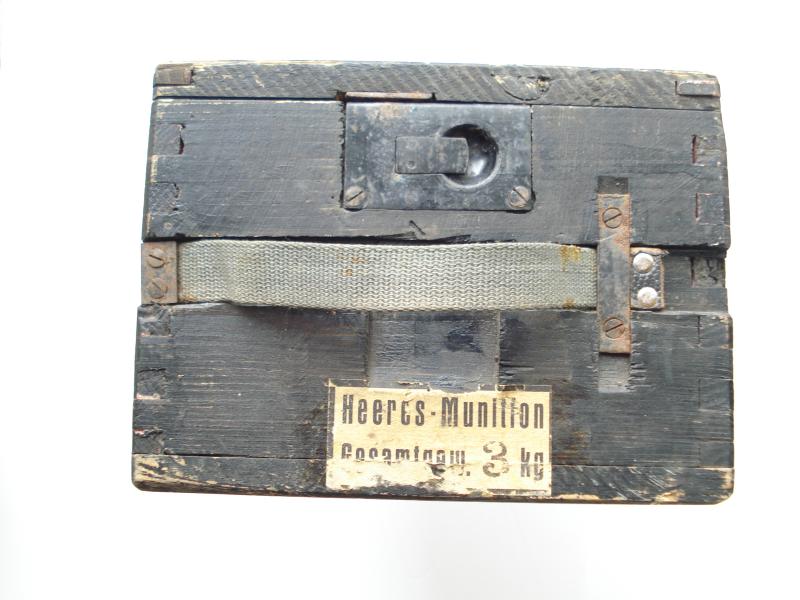 WW2 German S-Mine 35 Parts Box, 1943 Dated