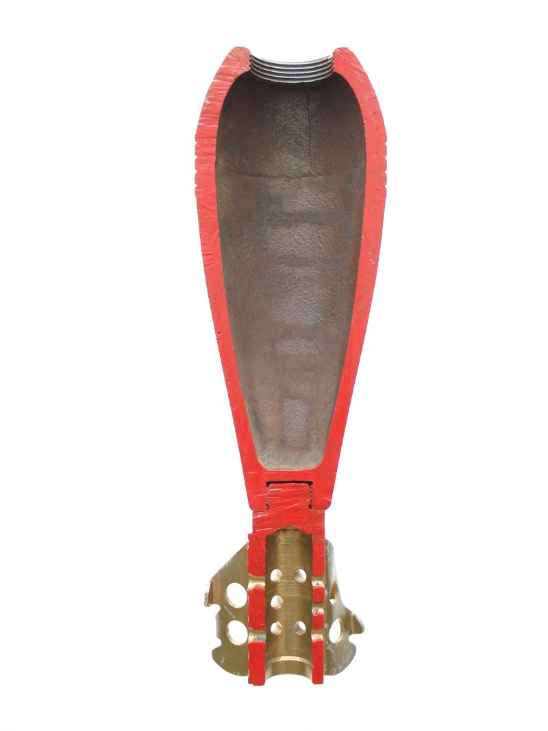Sectioned 81mm Mortar Round