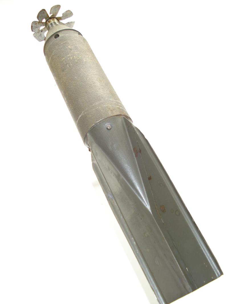 WW2 Russian Incendiary Bomb & Fuze, 1938/9 Dated