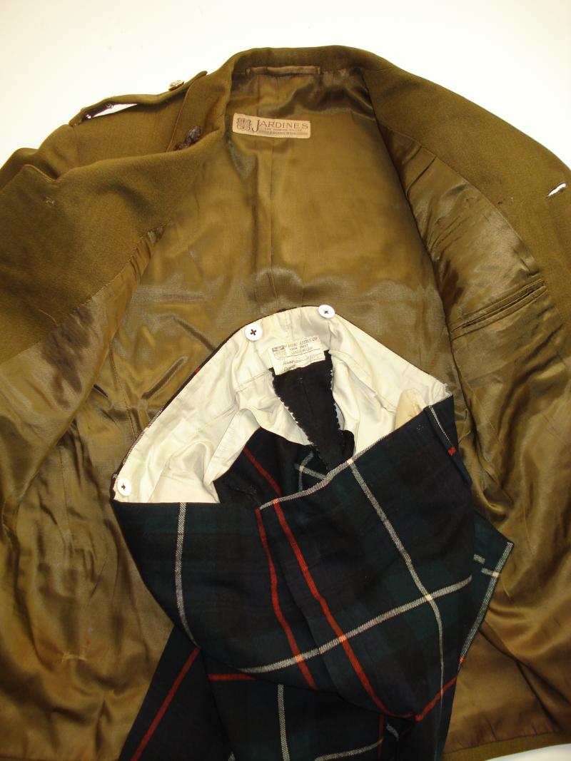 Post-War Uniform Of Lt-Colonel Allan Grendon