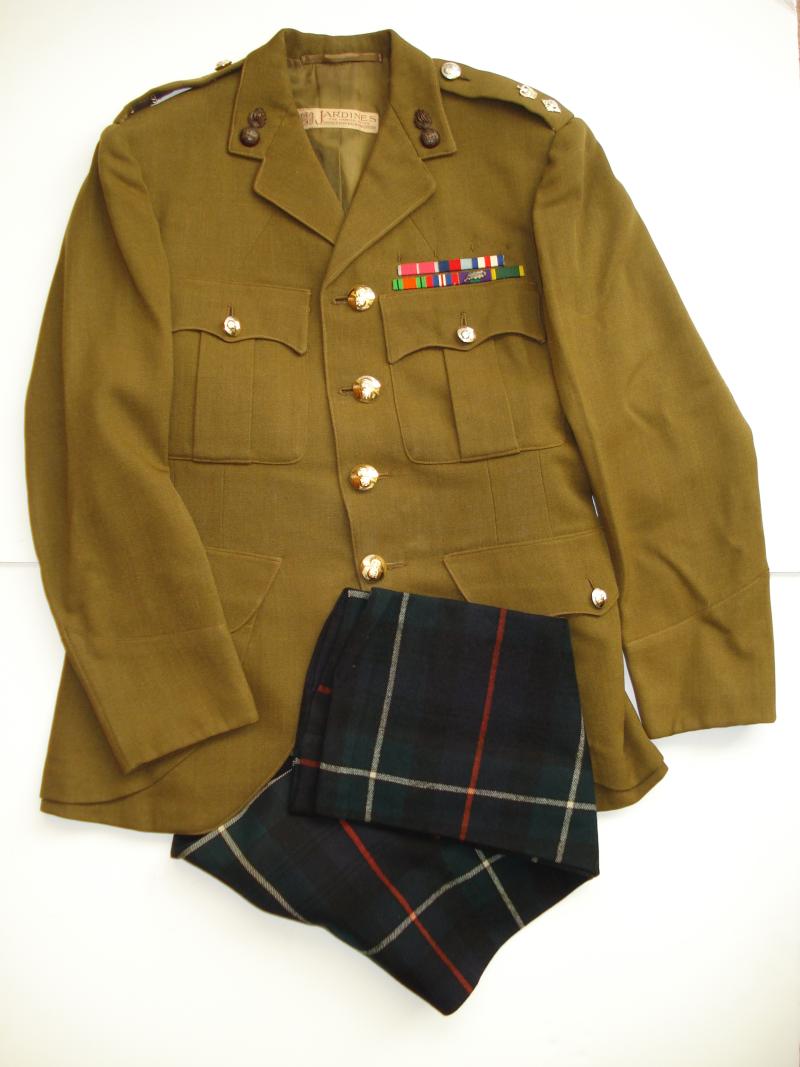 Post-War Uniform Of Lt-Colonel Allan Grendon