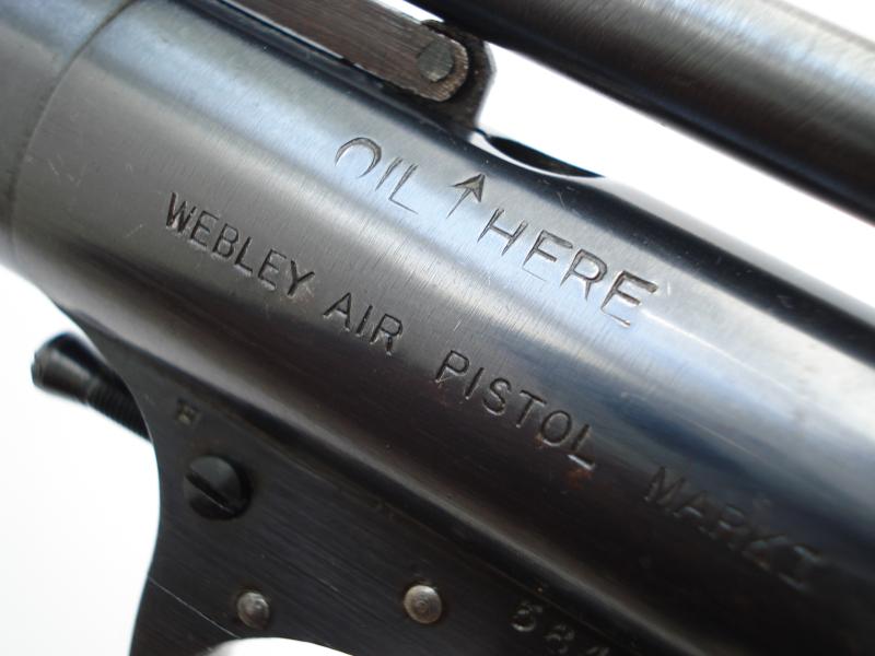 Boxed, Pre-War Webley Mk1 Air Pistol