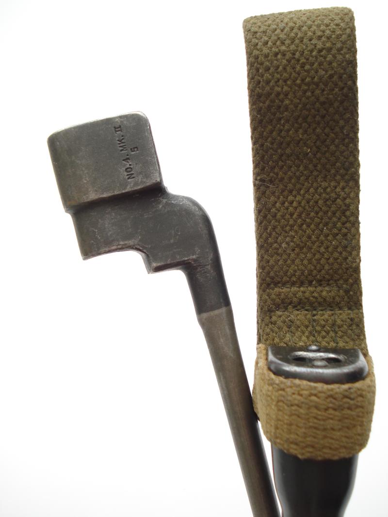 WW2 No4 Spike Bayonet & Victory Plastics Scabbard