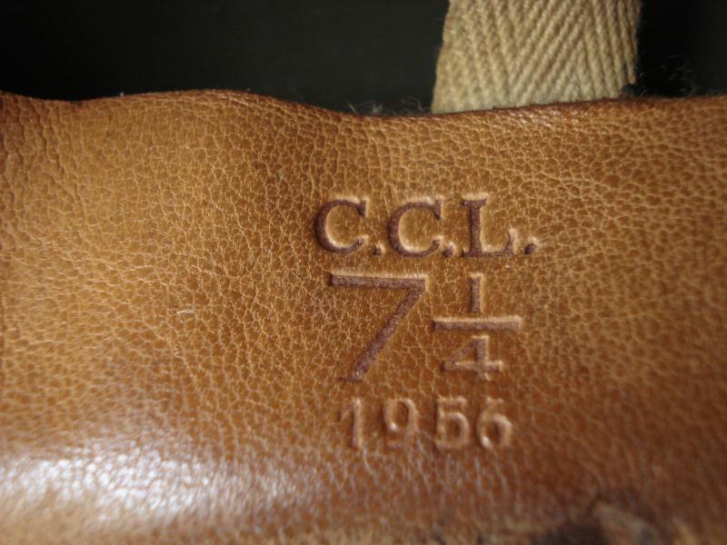 Post-War British Steel Para Helmet