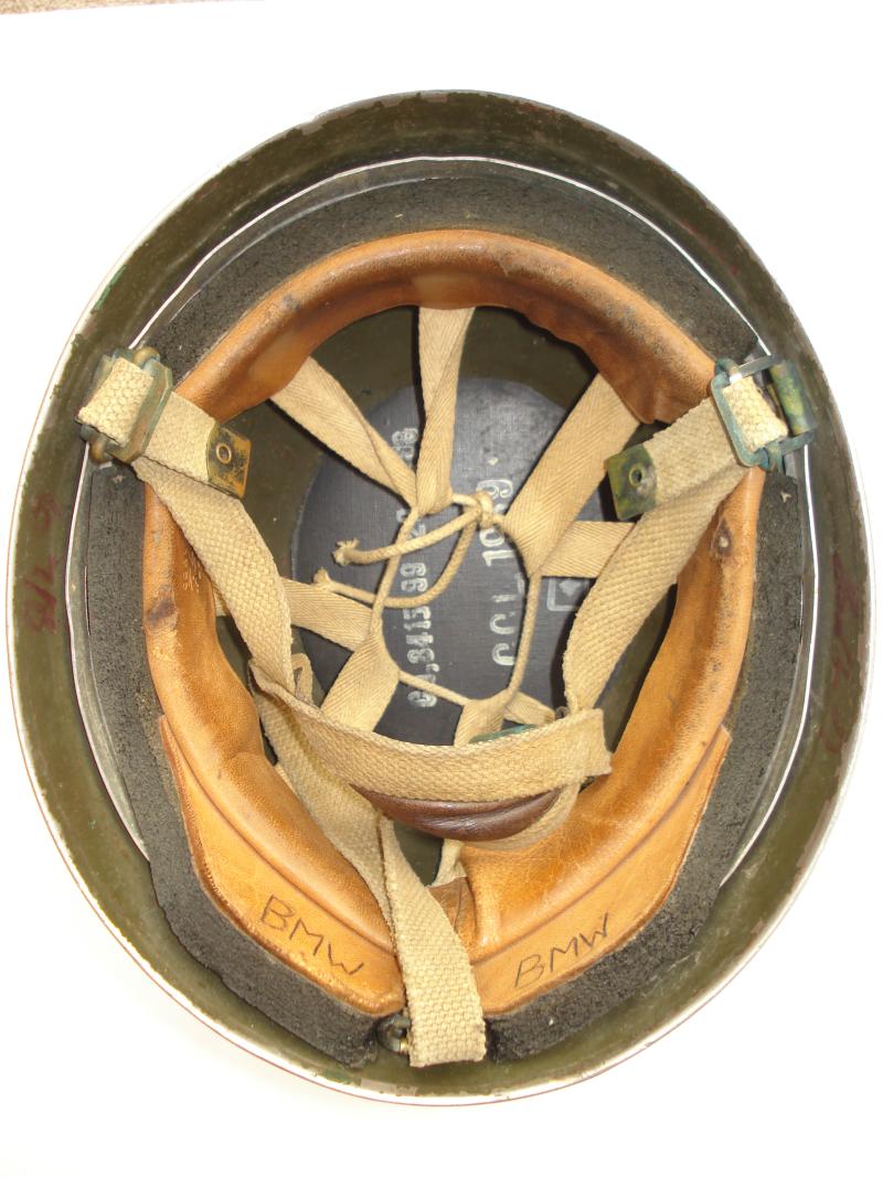 Post-War British Steel Para Helmet