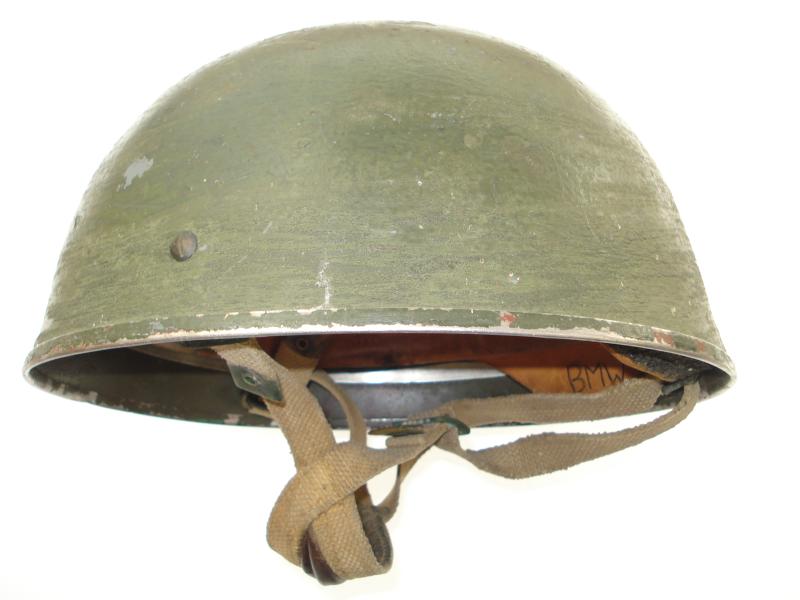 Post-War British Steel Para Helmet