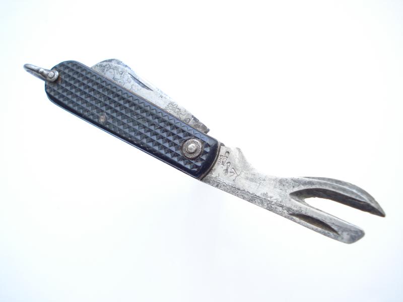 WW2 British Clasp Knife 'Waffle' Pattern Grip Scales