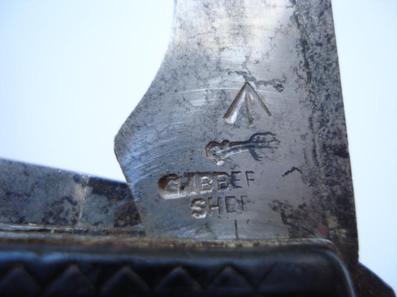 WW2 British Clasp Knife 'Waffle' Pattern Grip Scales