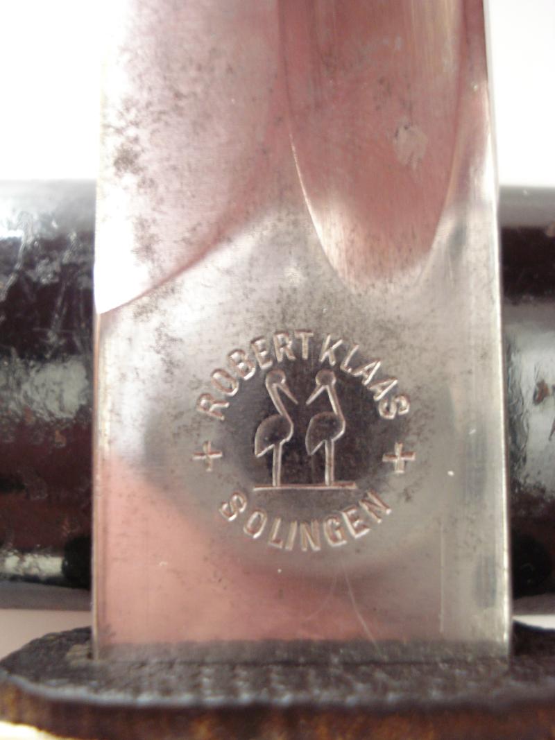 WW2 German Dress Bayonet, By Klaas