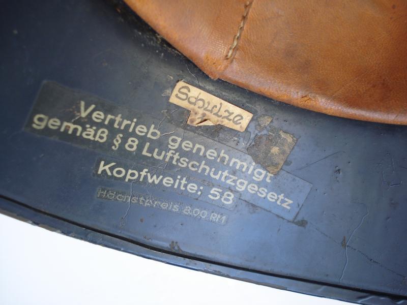 WW2 German Luftschutz Helmet