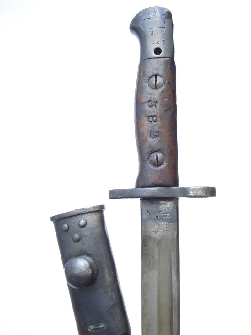 British 1907 Pattern Bayonet, OTC  Marlborough College