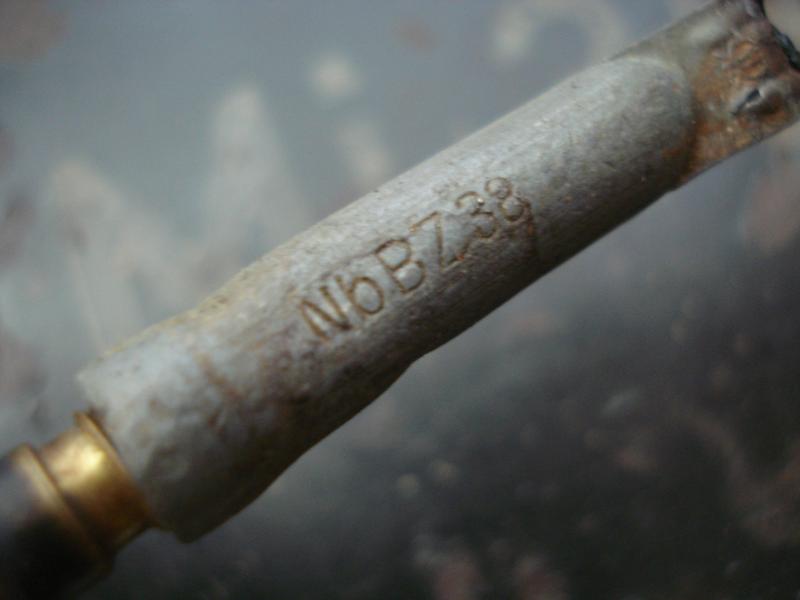 WW2 German Nb39 Stick Grenade 1st type Friction Igniter, 1940 Dated