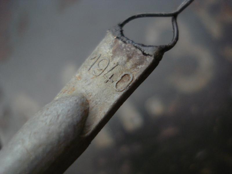 WW2 German Nb39 Stick Grenade 1st type Friction Igniter, 1940 Dated