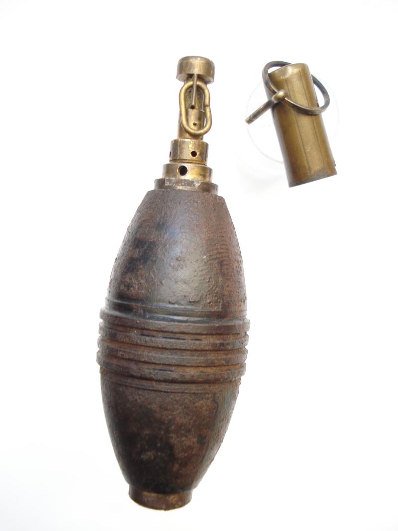 WW2 Finnish M/32 Hand Grenade, Rare Variant