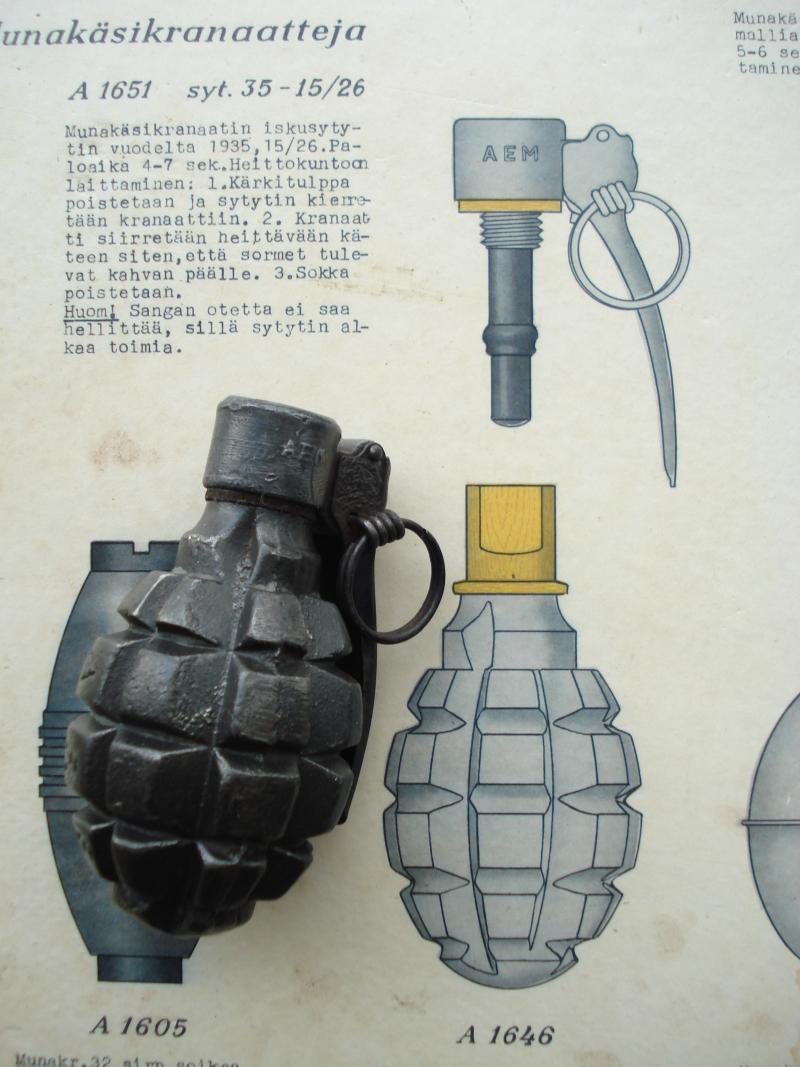 WW2 French F1 Hand Grenade