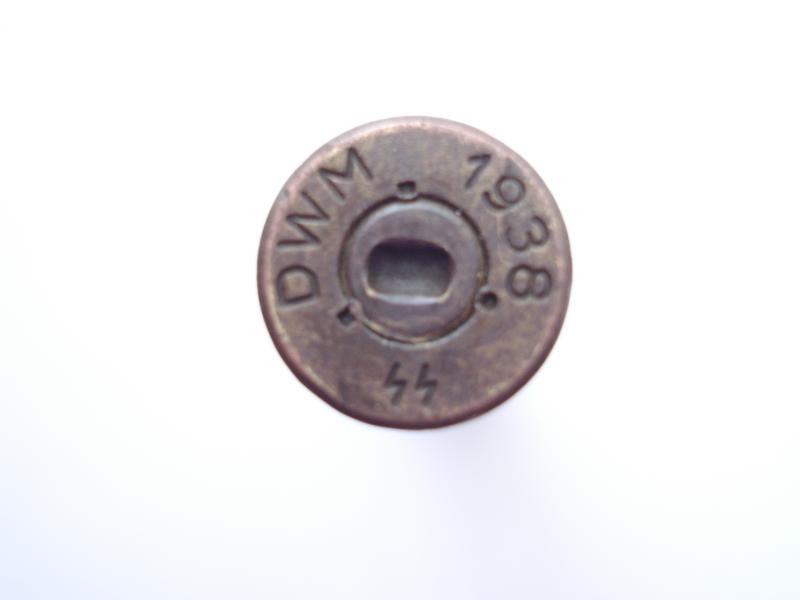 Rare, SS Contract 7.92 Cartridge Case