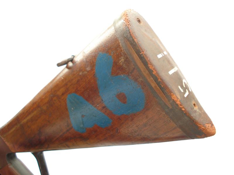 Deactivated Federal Riot Gun & L2A2 Baton Round