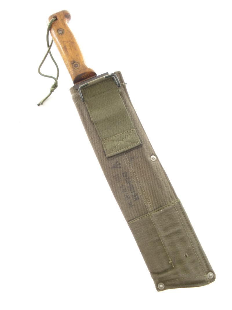 British Issue Golok And Sheath