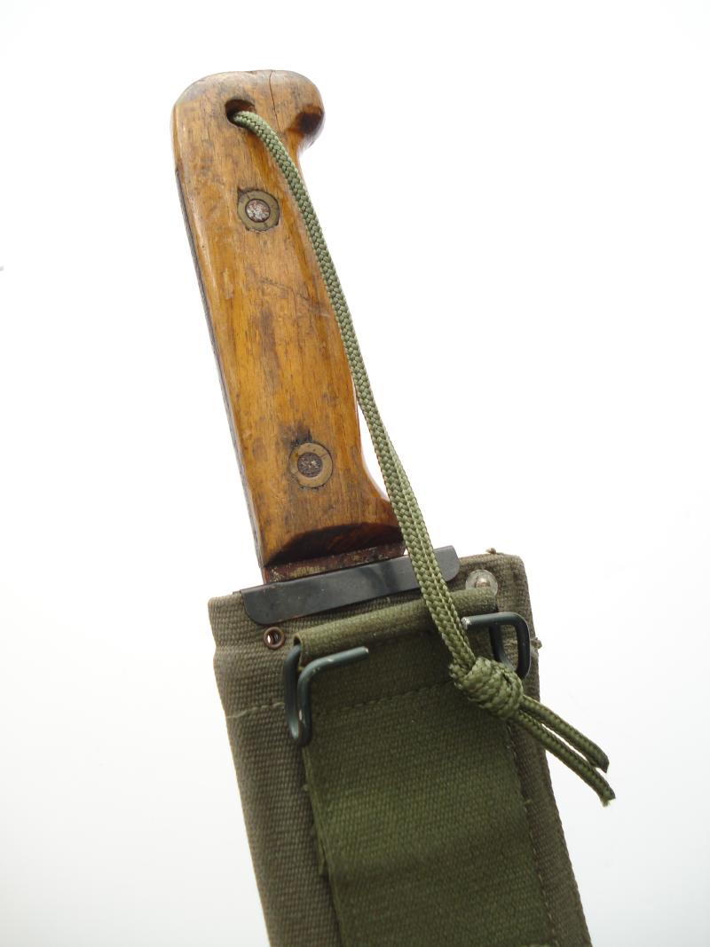 British Issue Golok And Sheath