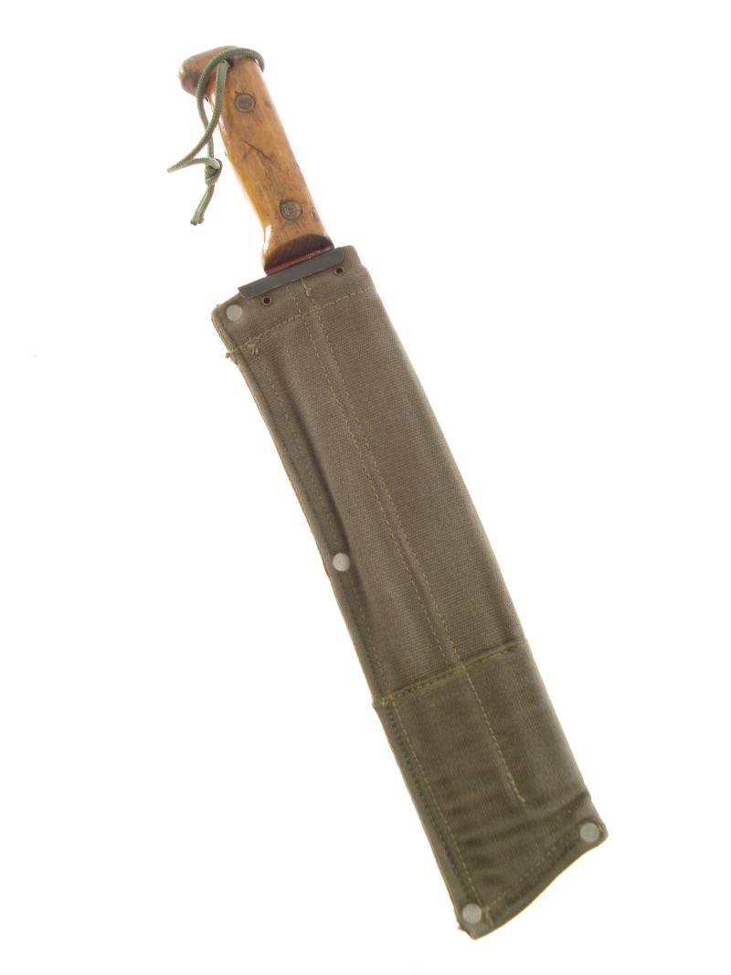 British Issue Golok And Sheath