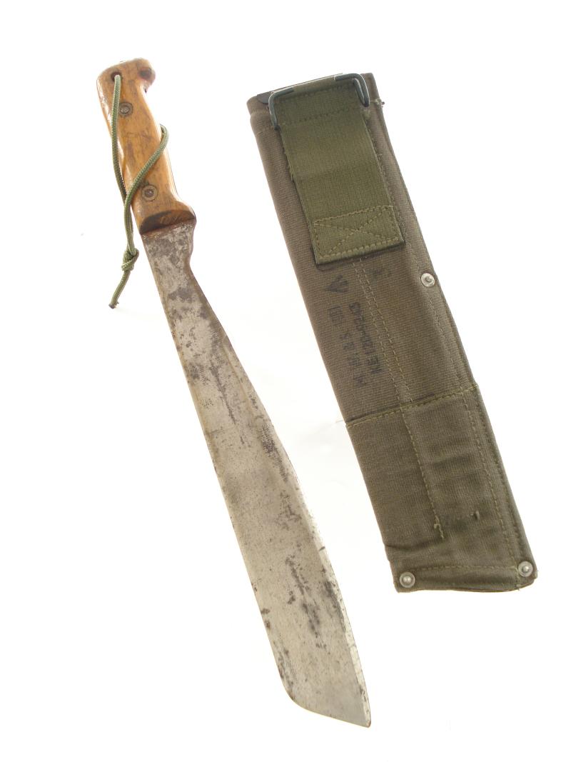 British Issue Golok And Sheath
