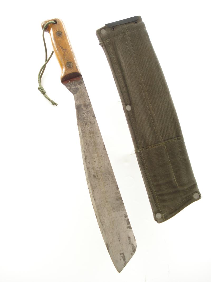 British Issue Golok And Sheath