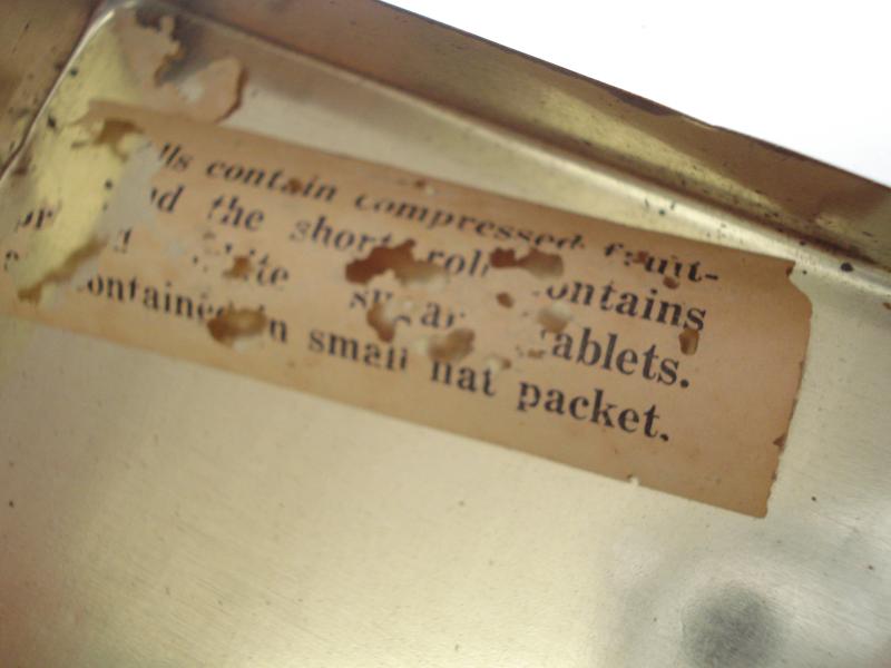 WW2 Australian Emergency Ration Tin